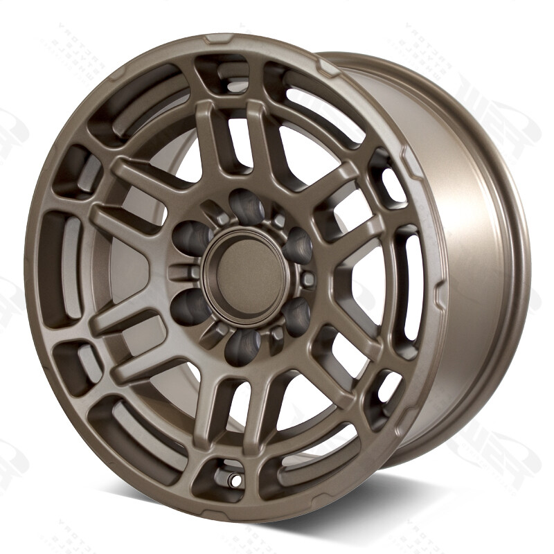TRD Style 17x8.5 6X139.7 6x5.5  0mm Matte Bronze Wheels (Single Wheel) TRD Style 17x8.5 6X139.7 6x5.5  0mm Matte Bronze Wheels (Single Wheel)