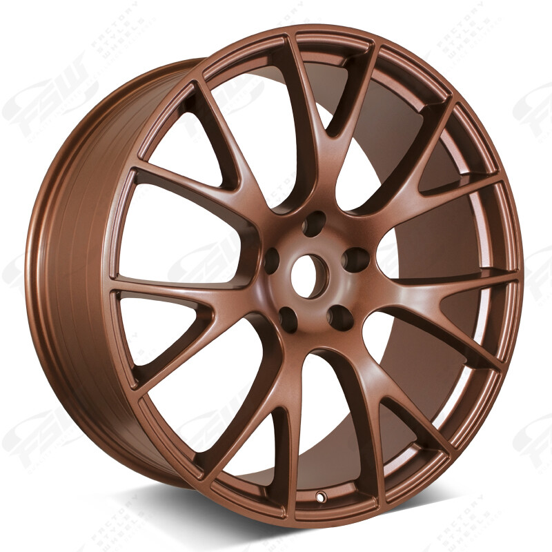 Hellcat Style 24x10 5x139.7 5x5.5 Copper Bronze Wheels