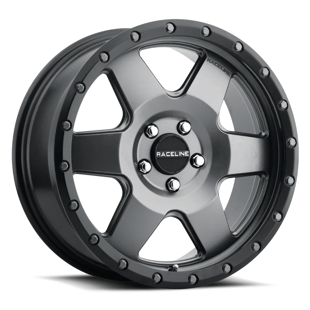 4-Raceline Boost 20X9 5X150 +18mm Gunmetal Wheels