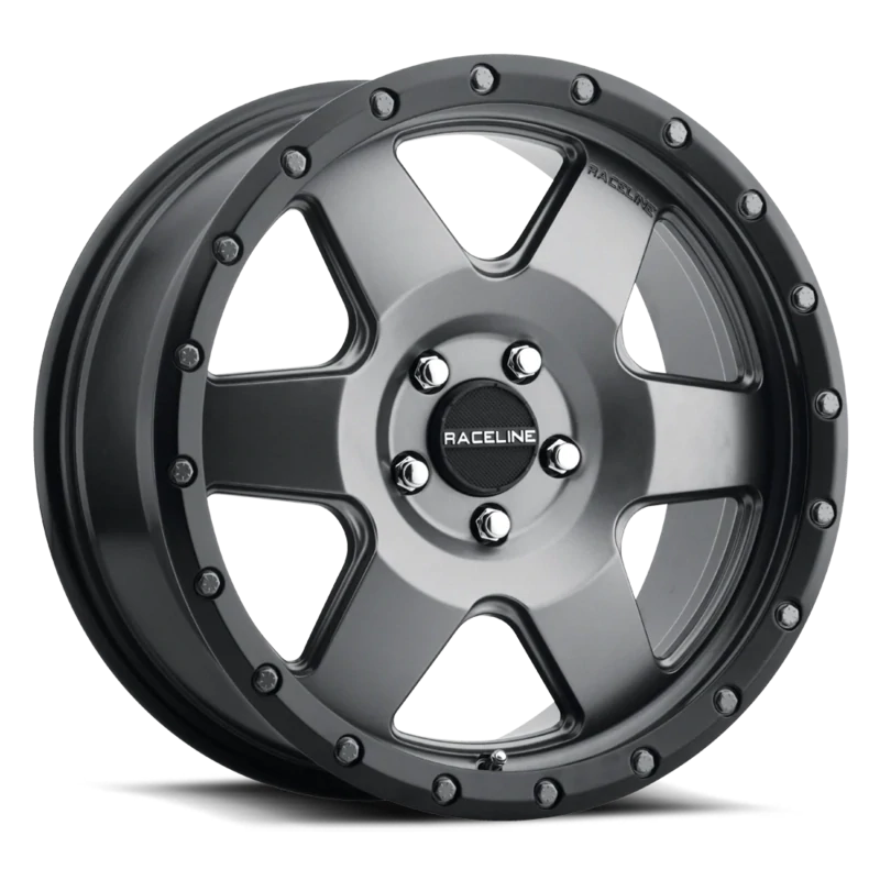 4-Raceline Boost 20X9 5X150 +18mm Gunmetal Wheels