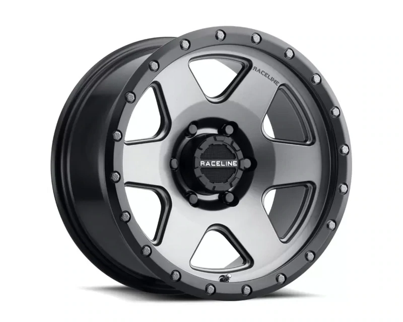 Raceline Boost 18x9 8X165.1 -12mm Gunmetal Wheels