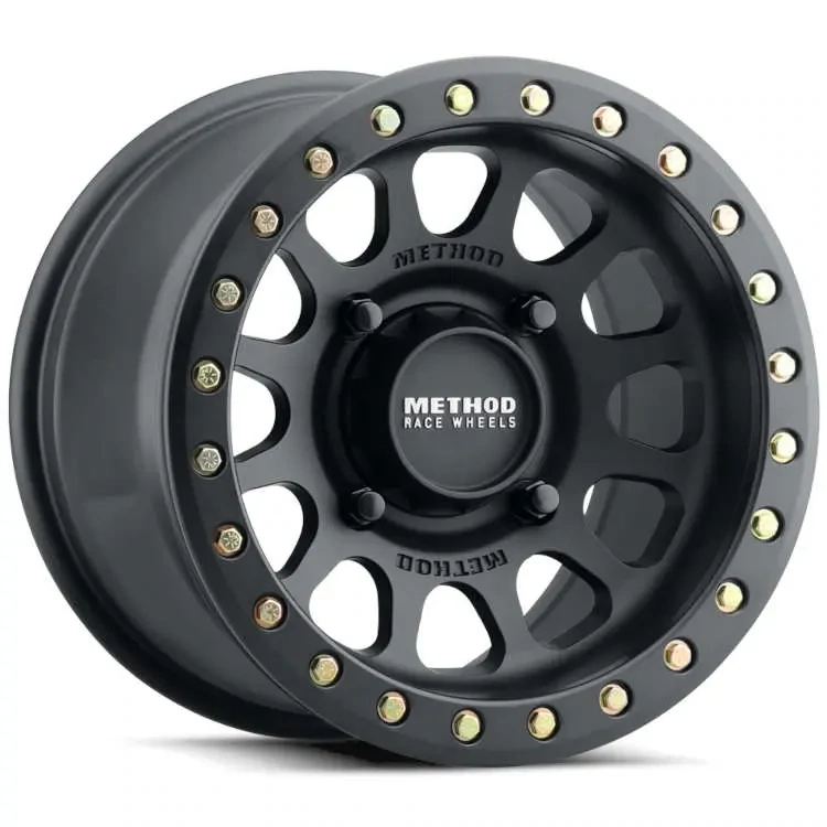 2-Method Race Beadlock UTV MR401 15x10 4x156 25mm/6+4 Matte Black Wheels