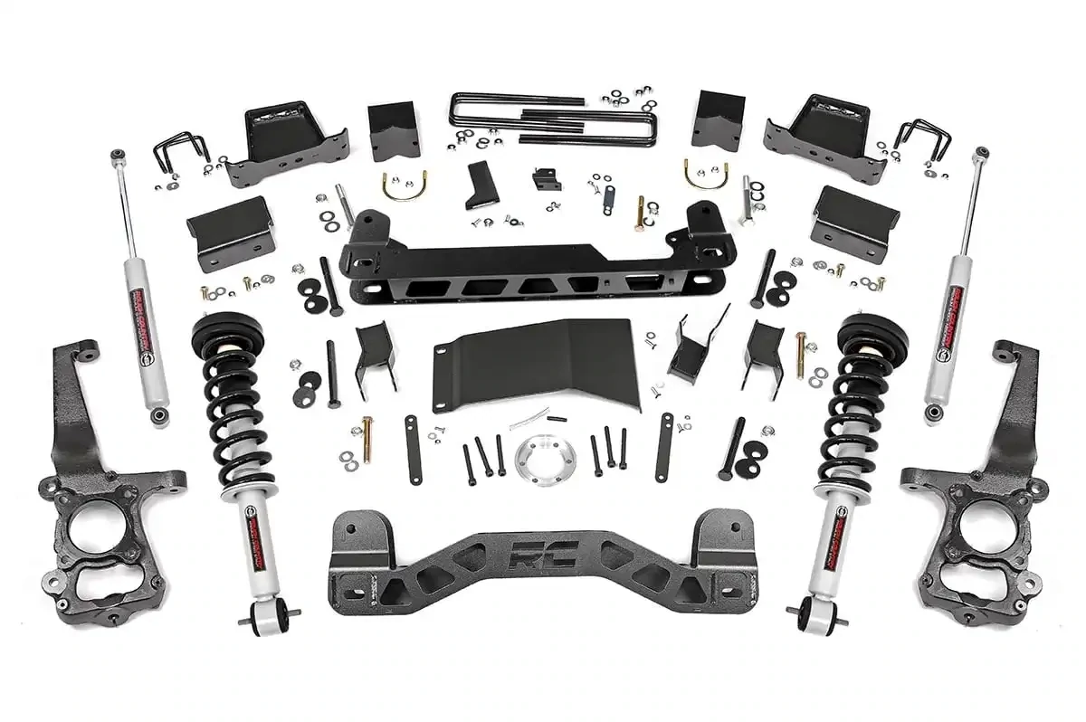 Rough Country 6" Lift Kit With N3 Struts (15-20) Ford F-150 4WD
