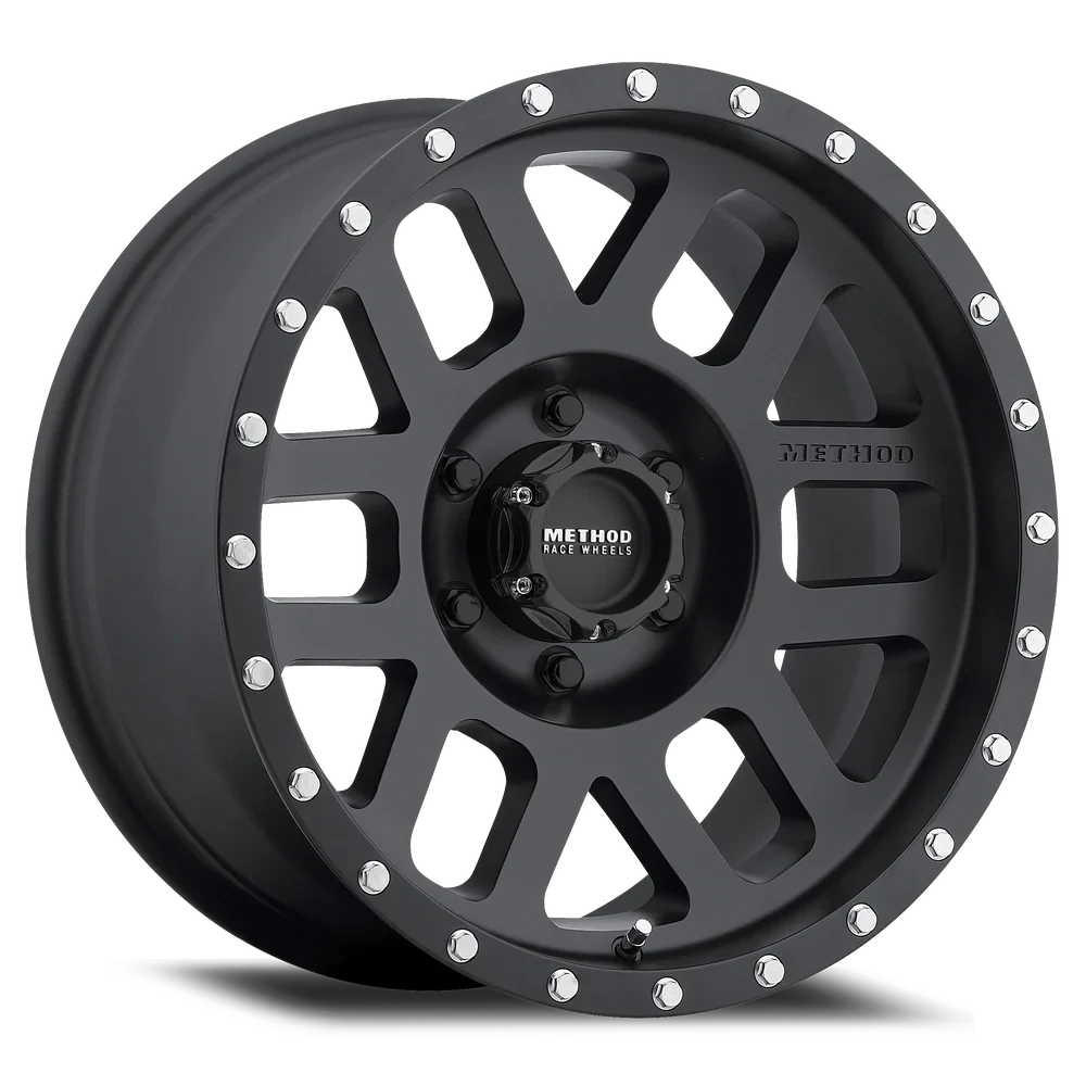 4-Method Race MR306 18x9 6X5.5 6X139.7 -12MM Matte Black Wheels