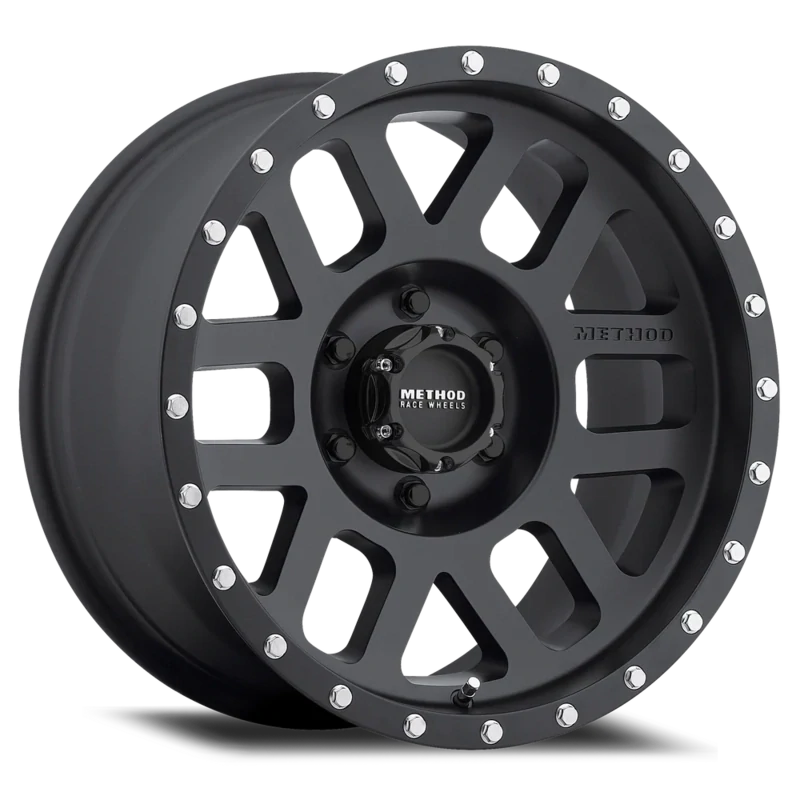 4-Method Race MR306 18x9 6X5.5 6X139.7 -12MM Matte Black Wheels