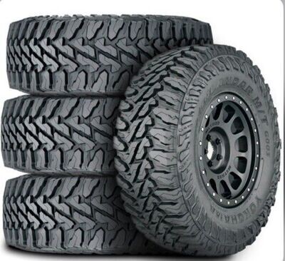 Wheel & Tire Package Method MR305 17X8.5 6X139.7 Matte Black Wheels & 35X12.50R17 Yokohama Geolander G003 M/T Tires