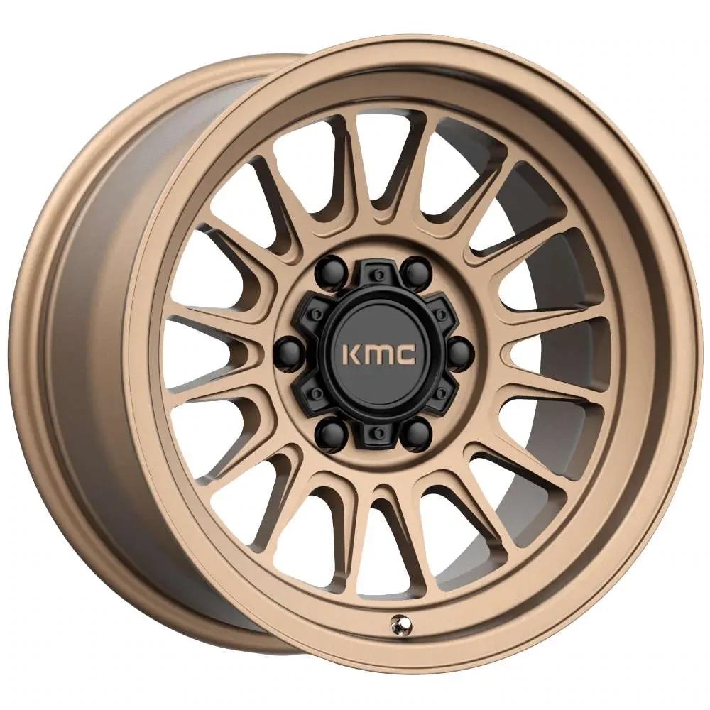 KMC Impact OL 17x9 5X5   -12 Matte Bronze Wheels