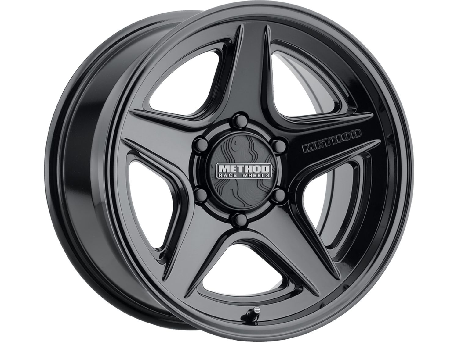 4-Method Race MR319 18x9 6X5.5 6x139.7 ET+18 Gloss Black Wheels