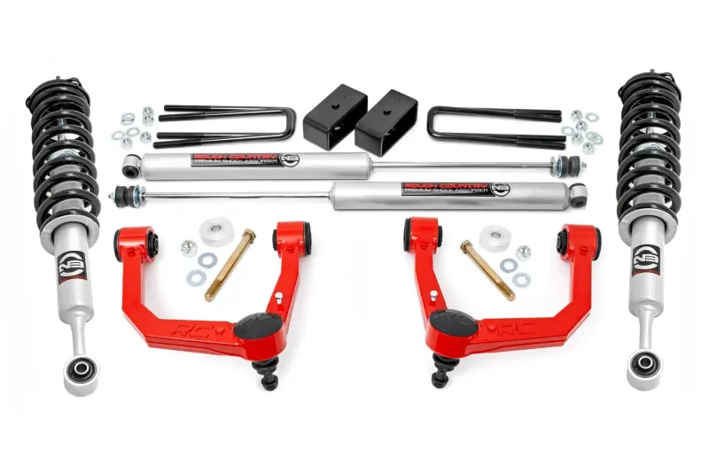 Rough Country 3.5" Lift Kit /UCA/N3 Struts (05-23) Toyota Tacoma 4WD