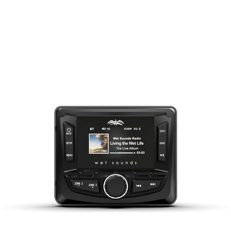 Wet Sounds Sirius XM-Ready AM/FM/Weather Band Media Center