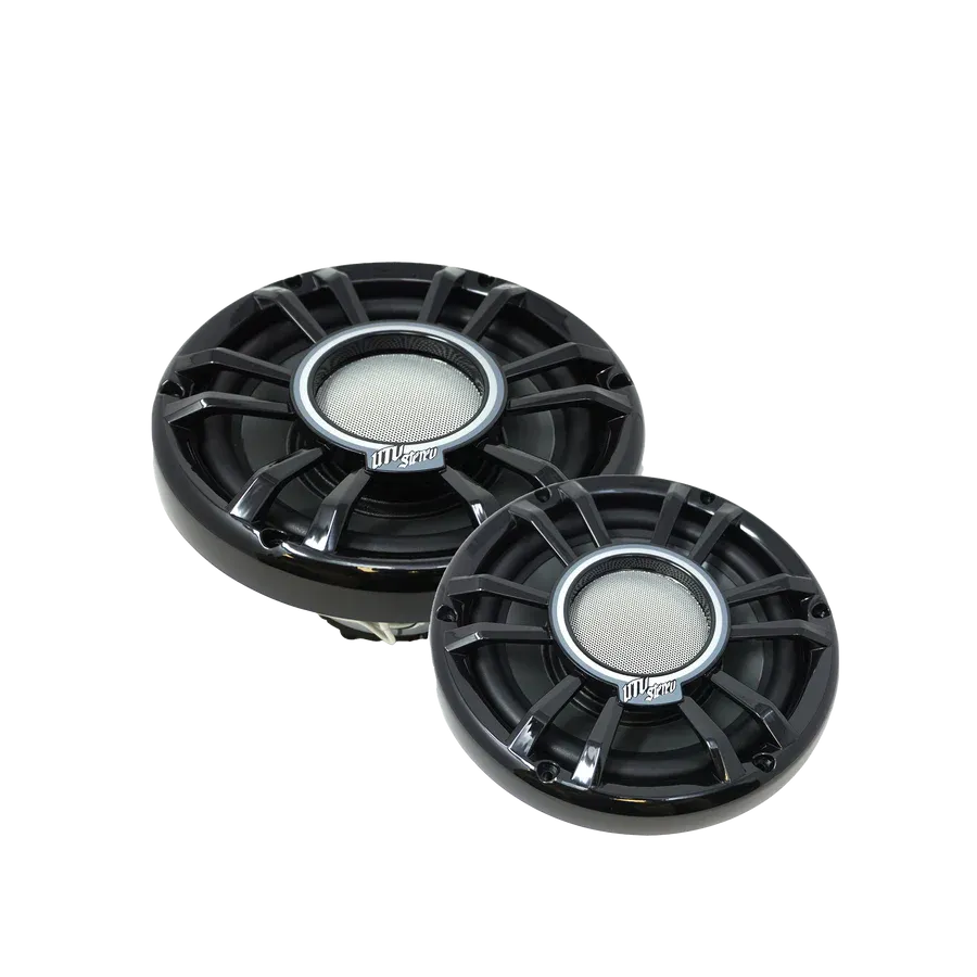 UTV Stereo Elite Series 8" Compression Horn Speakers (PAIR)
