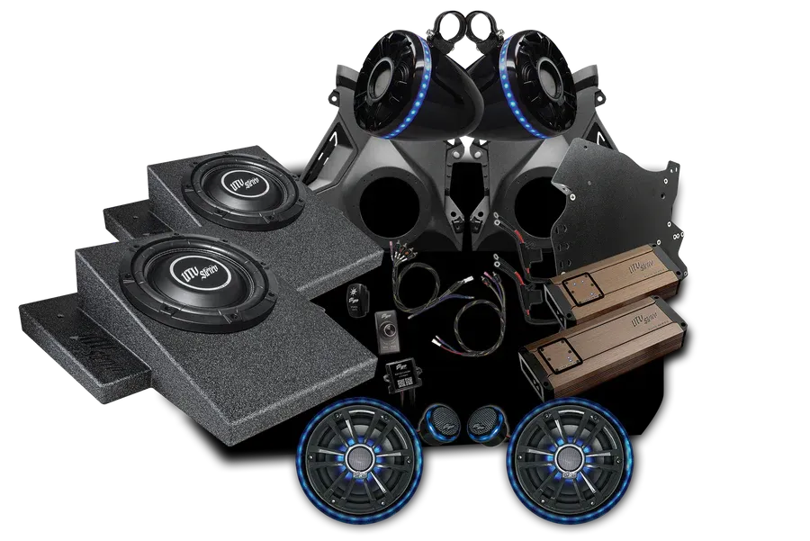 Utv Stereo Elite Series Stage 7 Stereo Kit for Can-Am Maverick R