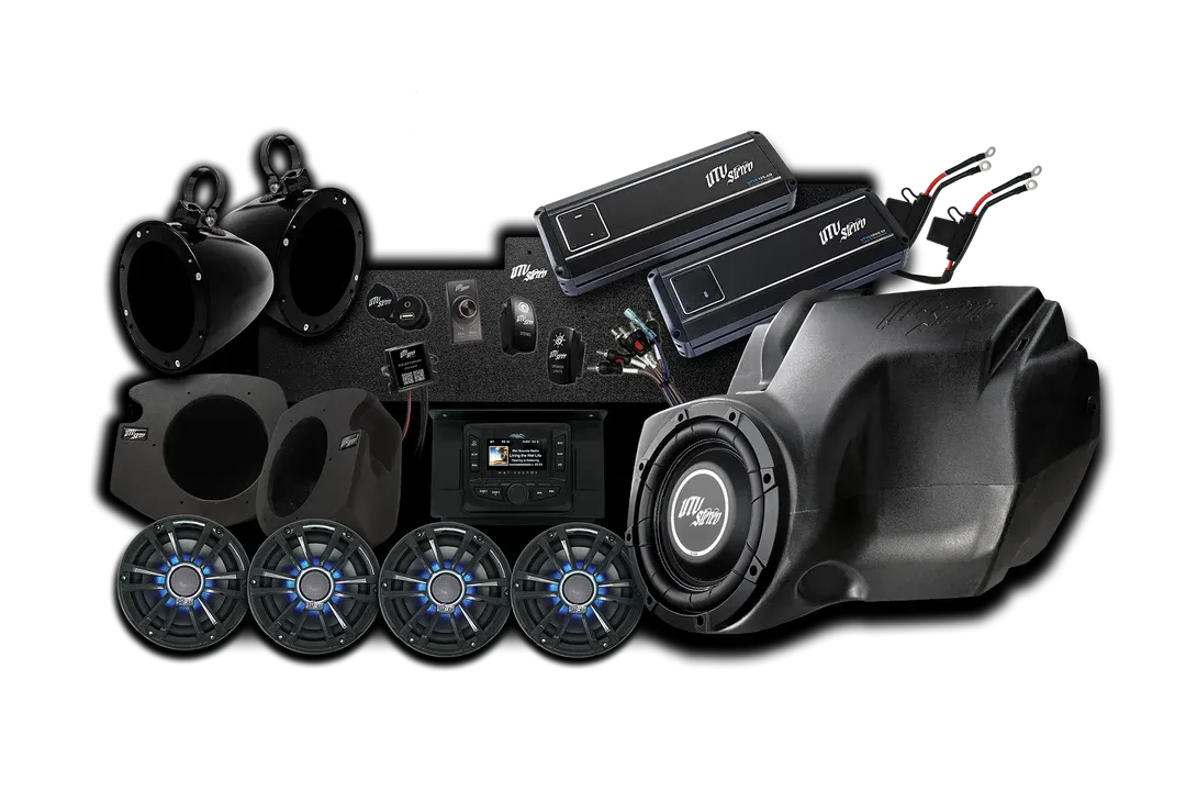 Utv Stereo Elite Series Stage 7 Stereo Kit for RZR
