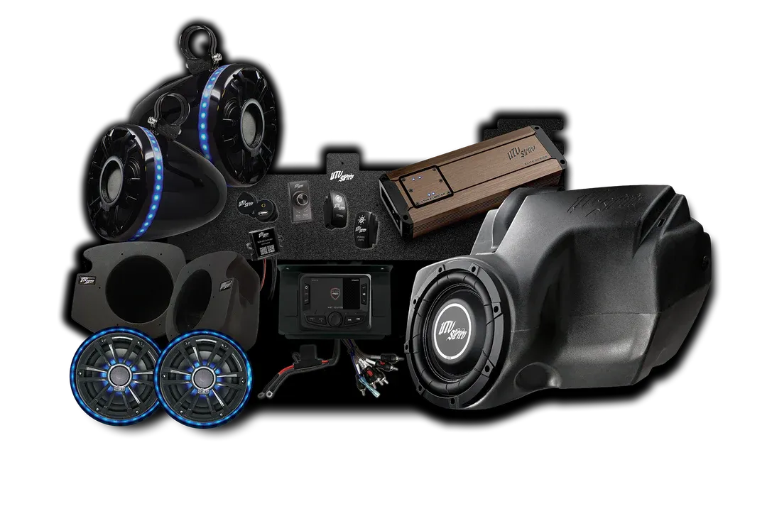 Utv Stereo Elite Series Stage 6 Stereo Kit for RZR