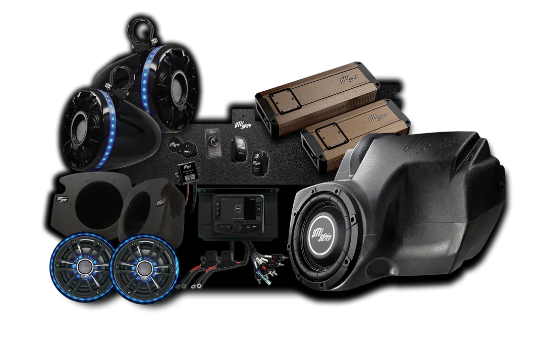 Utv Stereo Elite Series Stage 7 Stereo Kit for RZR