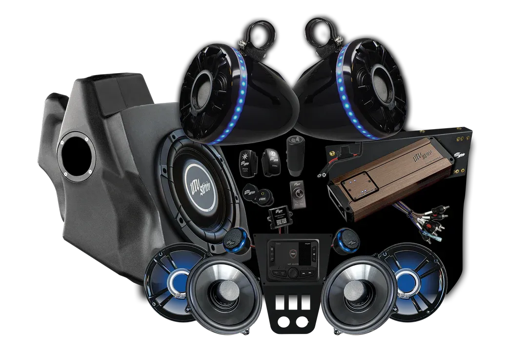 Utv Stereo Series Elite Stage 6 Stereo Kit for RZR Pro