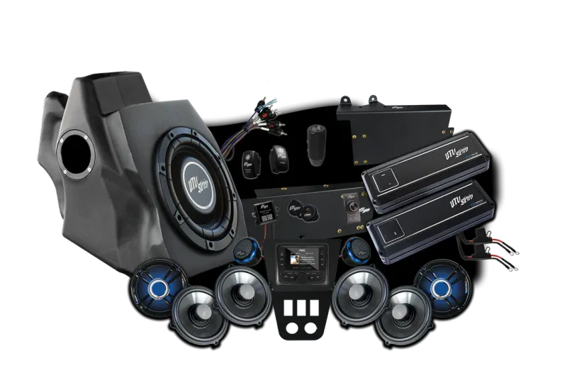 Utv Stereo Series Signature Stage 7 Stereo Kit for RZR Pro Utv Stereo Series Signature Stage 7 Stereo Kit for RZR Pro