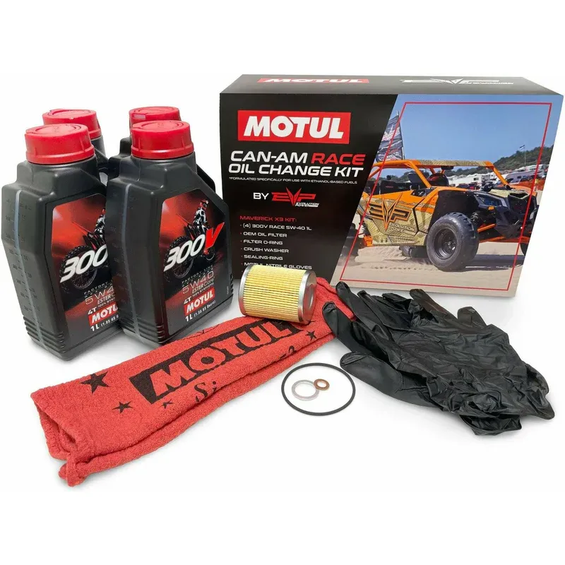 Motul Can Am Race Oil Change Kit