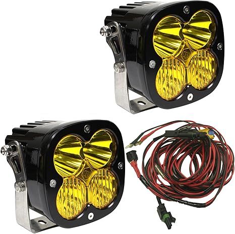 Baja Designs XL Pro 4" Pod Lights Driving/Combo Amber (pair)