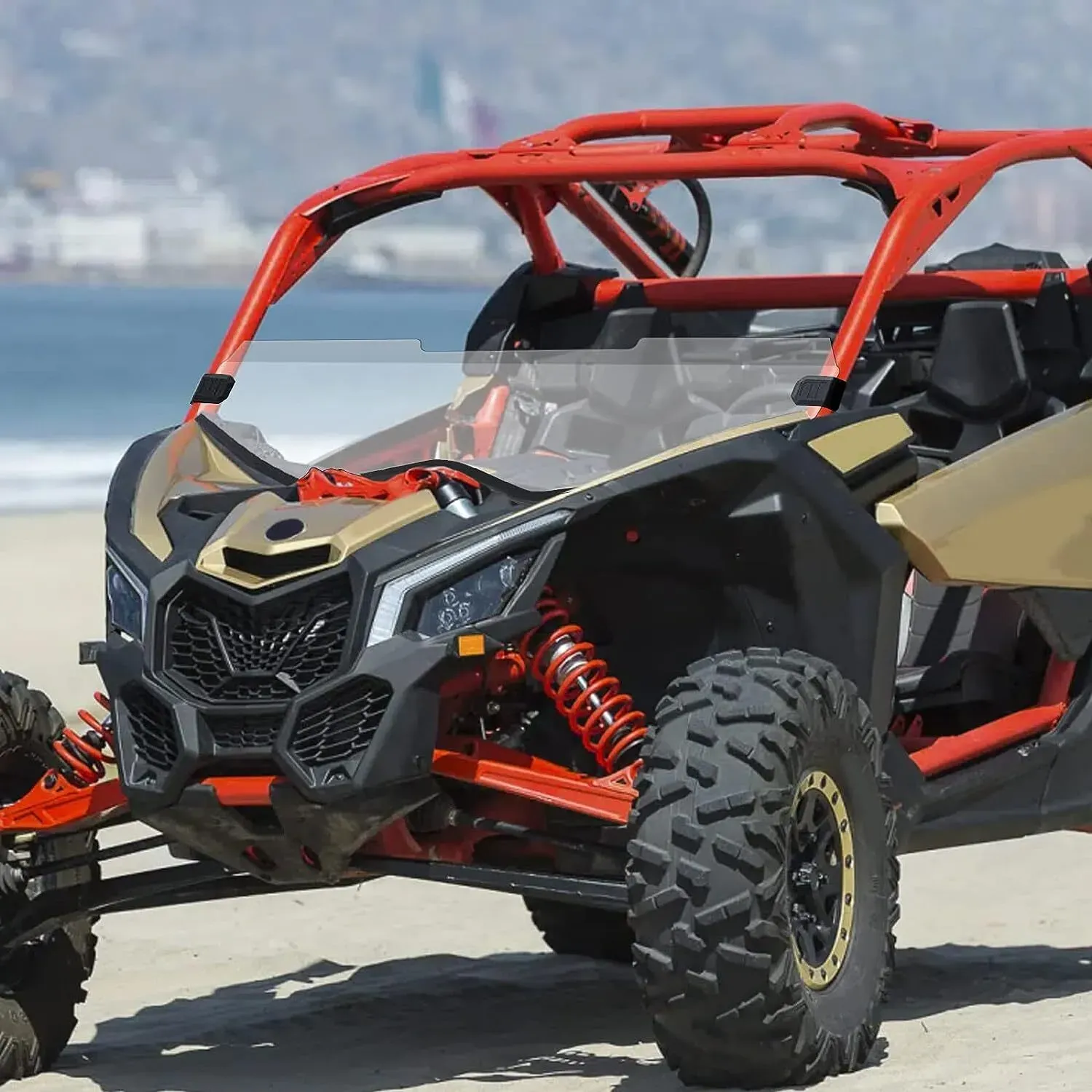 Scratch Resistant Half Windshield for Can Am Maverick X3 RS & Turbo R MAX 2017-2024