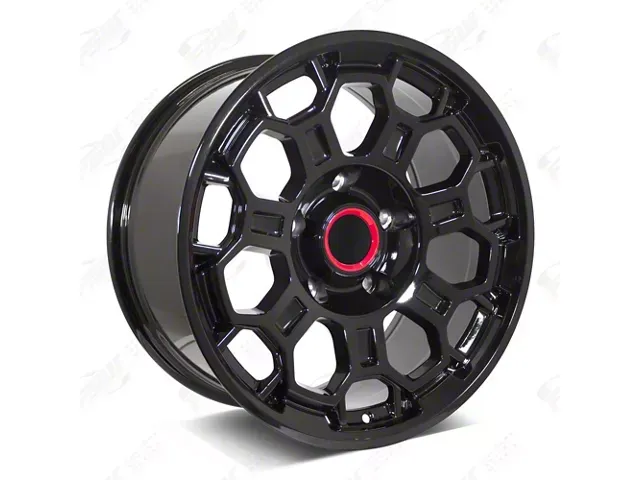 Factory Style Honeycomb Pro Style – F312 17x8.5 6x139.7/6x5.5 +0 Gloss Black Wheels