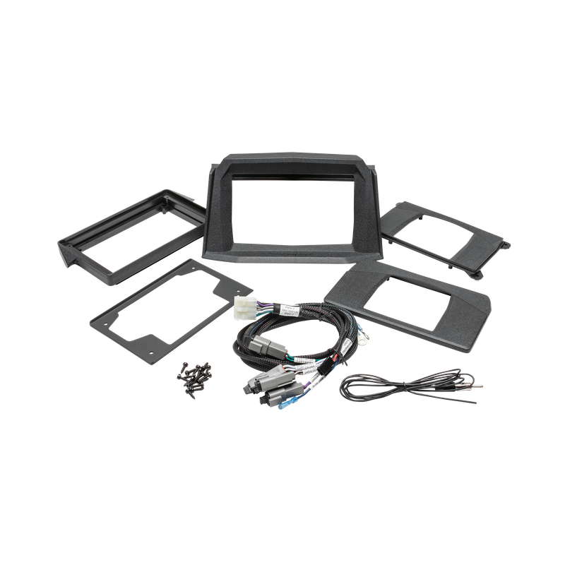 Rockford Fosgate Upper/Lower Dash Kit for Most PMX Source Units on Select Polaris RZR Models