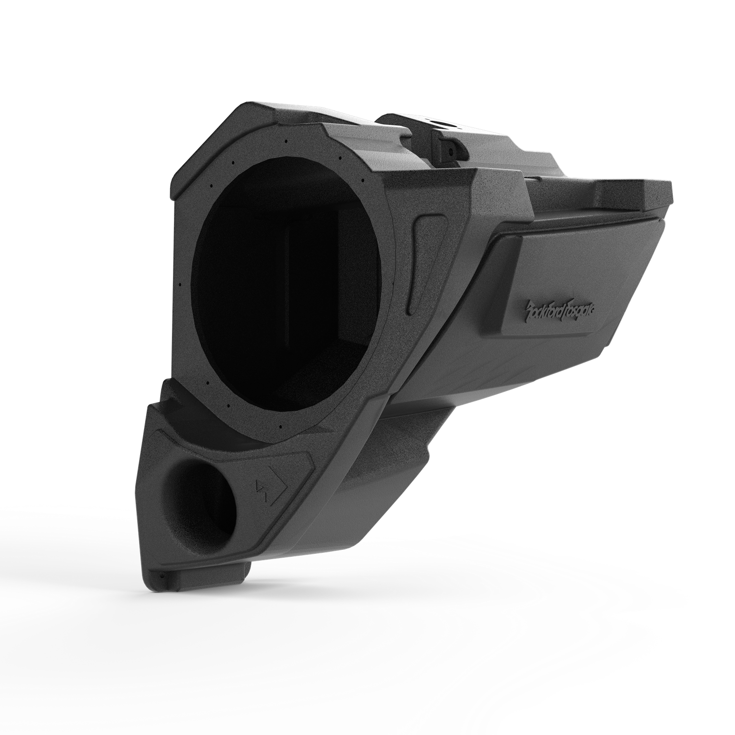 Rockford Fosgate Direct Fit Front Color Optix 10 Rockford Fosgate Direct Fit Front Color Optix 10" Vented Loaded Subwoofer Enclosure for select Polaris RZR Models