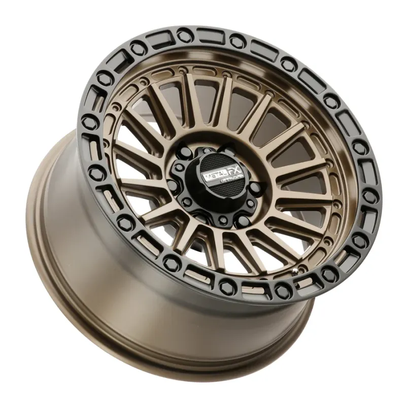 Metal FX Rogue Truck 17X8.5 6X135 0MM Bronze Satin Black Wheels