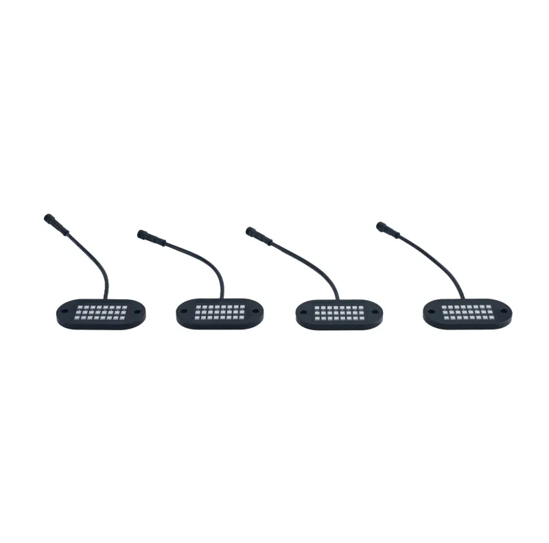 5150 WHIPS 187 STYLE ROCK LIGHTS 2.0 W/ CONTROL HARNESS (4 pods)