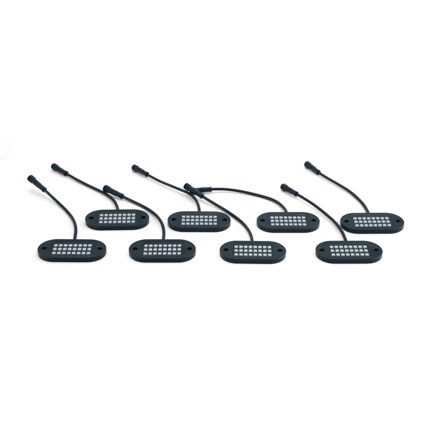 5150 WHIPS 187 STYLE ROCK LIGHTS 2.0 W/ CONTROL HARNESS (8 pods)