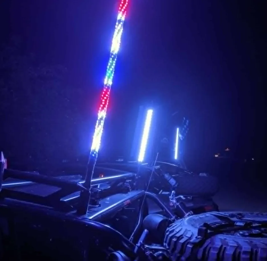 5150 Whips 187 Led Whips - 4ft. (pair)
