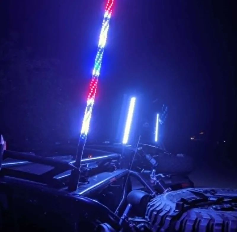 5150 Whips 187 Led Whips - 4ft. (pair)