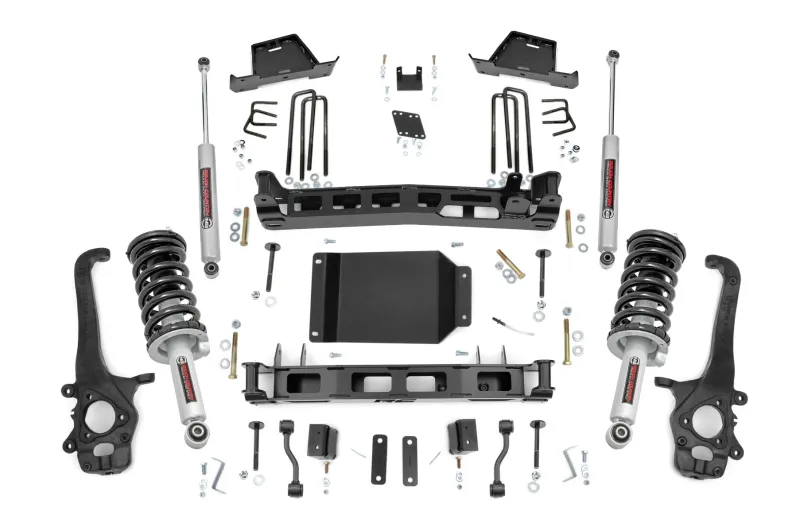 6 Inch Lift Kit W/Front Lifted Loaded Struts  Nissan Titan 2WD/4WD (2004-2015)