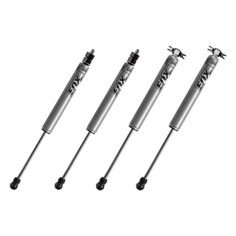 FOX 2.0 FRONT & REAR Shocks  For:  1.5-3.5" Lift 2007-2018 Jeep Wrangler Rubicon Unlimited Sport JK (4PC)