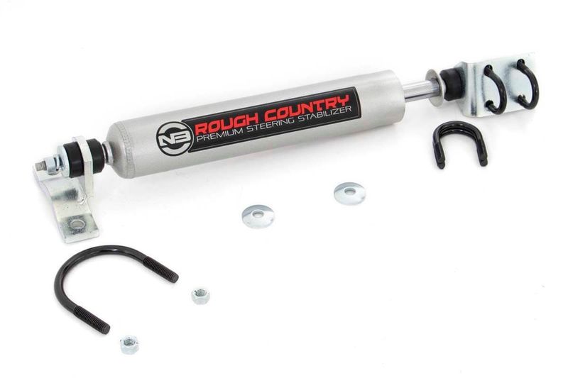 Rough Country N3 Steering Stabilizer Shock JEEP CJ5 1970 - 1983 & CJ7 1976 - 1986