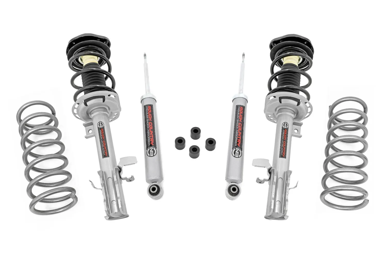 Rough Country 1.5" Lift Kit Lifted Struts (21-25) Ford Bronco Sport 4WD