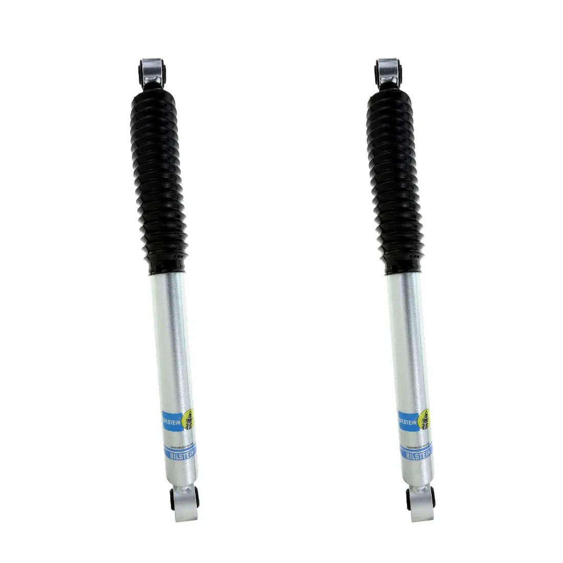 Bilstein B8 5100 Rear Monotube Shocks 0-1" Lifted For 2014-2018 Chevrolet Silverado 1500 4WD RWD