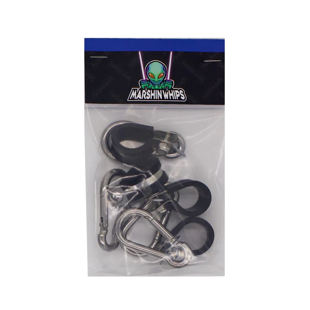 Marshin Whips Rubber-Backed Flag Clips (V2 Whips: 3/4" size)