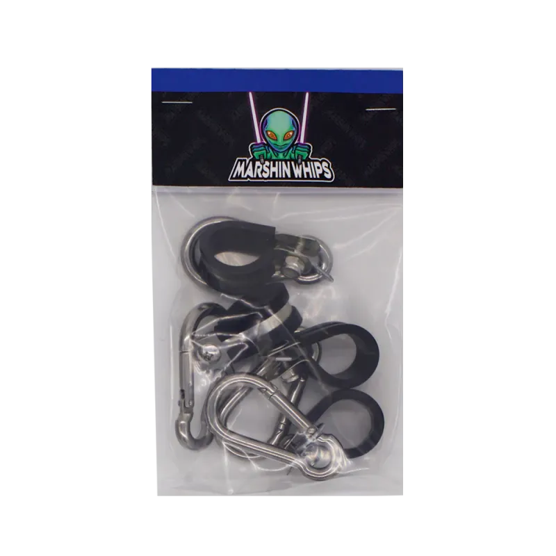 Marshin Whips Rubber-Backed Flag Clips (V2 Whips: 3/4" size)