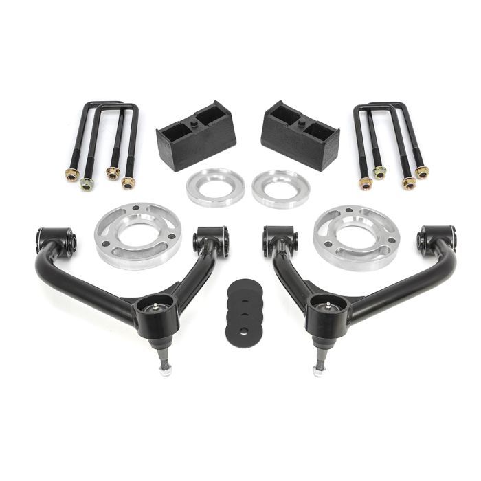 Ready Lift AT4/Trail Boss Plus 2.0" Front/1.0" Rear SST Lift Kit- GM 1500 AT4/Trail Boss 4WD 2019-2024