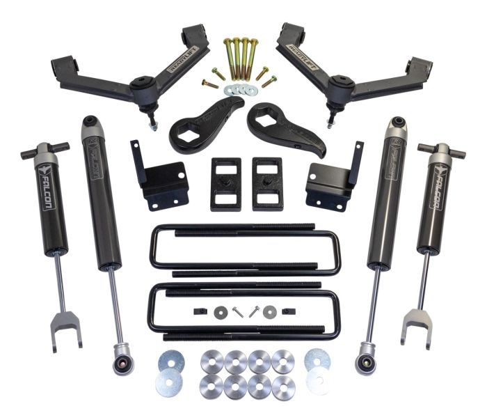Ready Lift 3'' SST Lift Kit With Fabricated Control Arms And Falcon 1.1 Monotube Shocks- GM Silverado / Sierra 2500HD/3500HD 2020-2024
