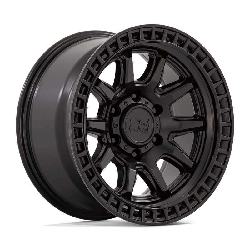 Black Rhino Calico 17x8.5 6x135 +0 Matte Black Wheels