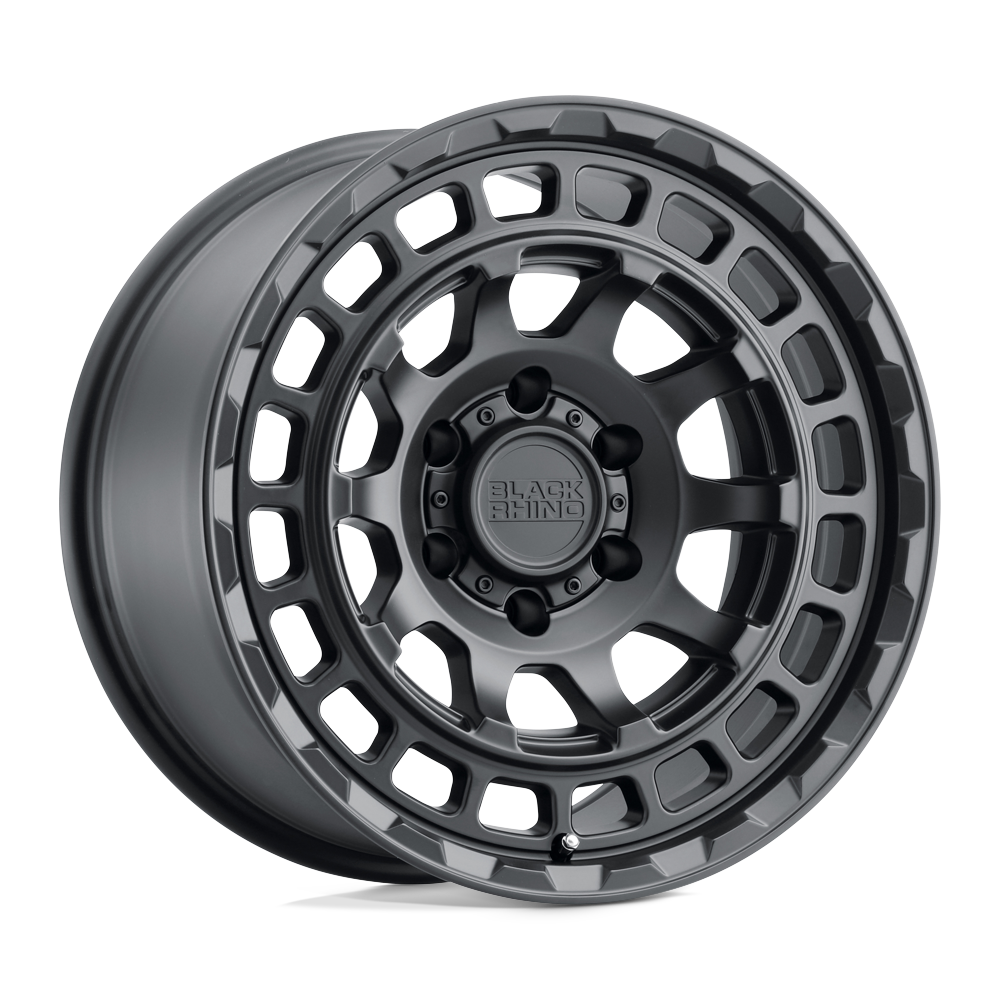 Black Rhino Chamber 17x8.5 5x5 5x127 +0 Matte Black Wheels