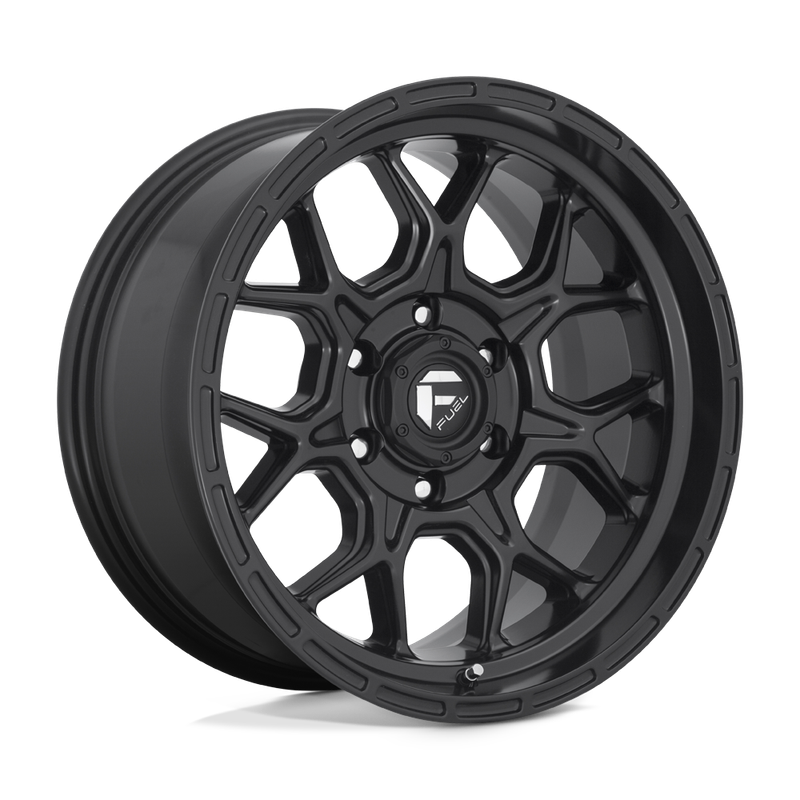 Fuel Tech 17x9 5X5 5x127 +01 Matte Black 5pc Wheels
