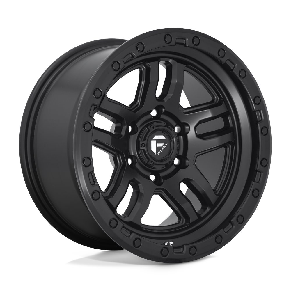 4-Fuel D700 Ammo 17x9 6X135 +01 Matte Black Wheels