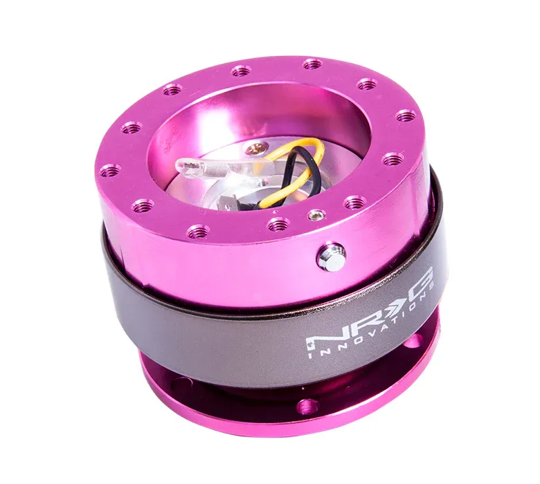 NRG Innovations 2.0 Quick Release (Pink Body/Titanium Chrome Ring)