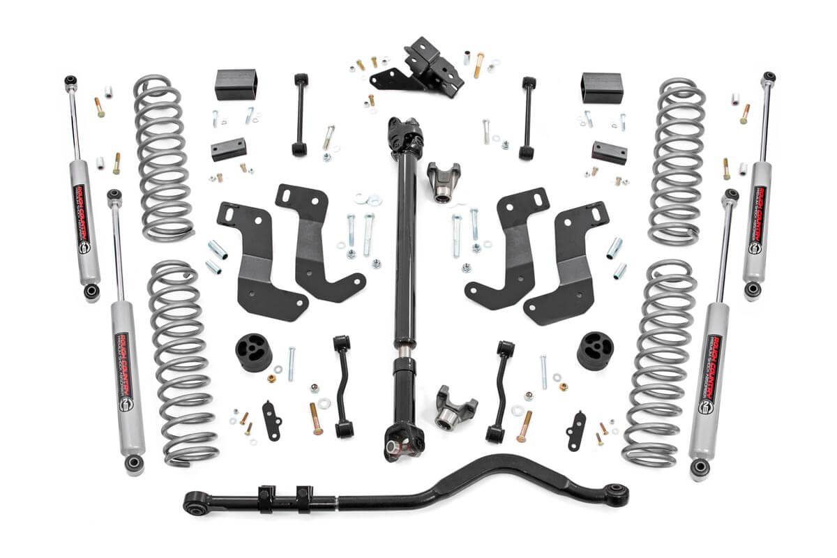 Rough Country 3.5" Lift Kit (24-25) Jeep Wrangler Unlimited 4WD