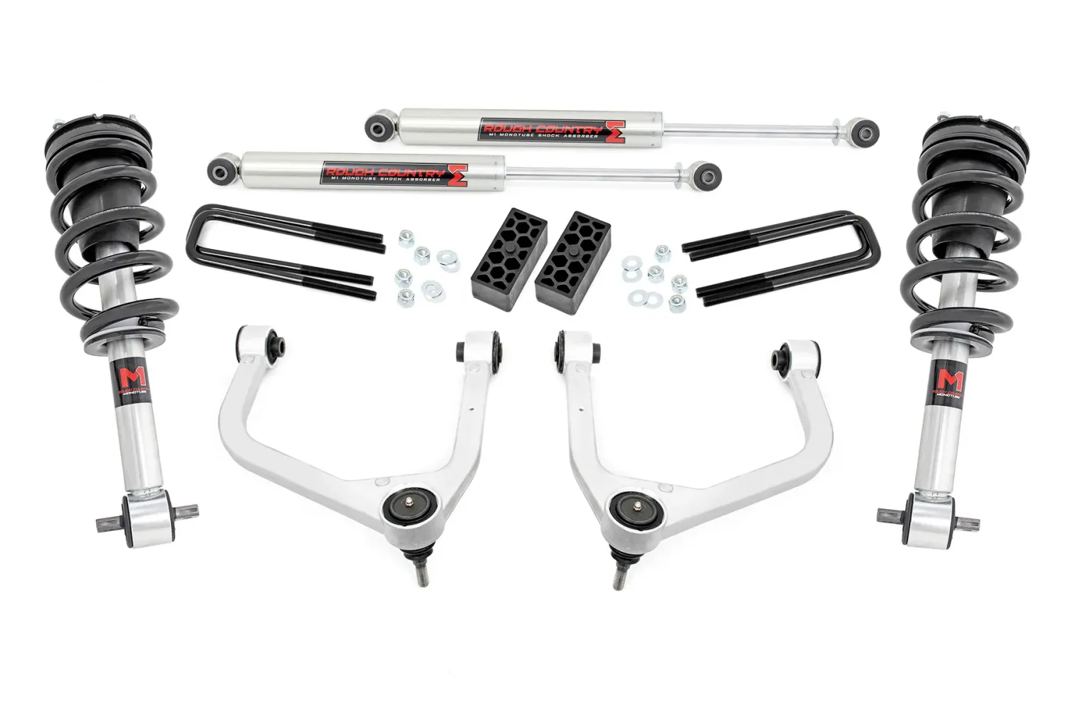 Rough Country 3.5" Lift Kit (19-24 & Classic) Chevy Silverado 1500 2WD/4WD