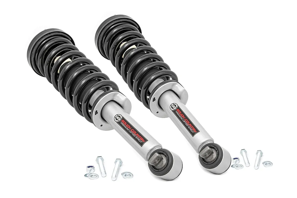 Rough Country N3 Leveling Struts 2" Loaded Strut Ford F-150 2WD (2014-2025)