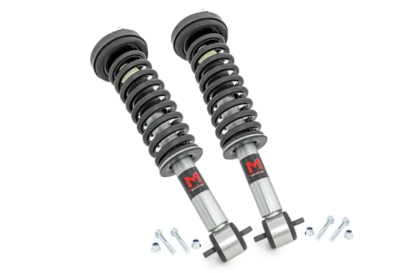 Rough Country M1 Adjustable Leveling Struts 0-2" Ford F-150 4WD (2014-2025)